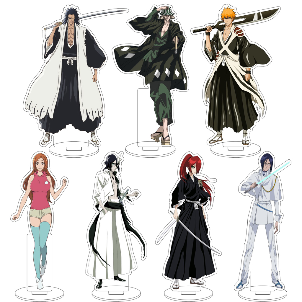 Anime Character Merchandise - 16CM Anime BLEACH Kurosaki Ichigo Hitsugaya