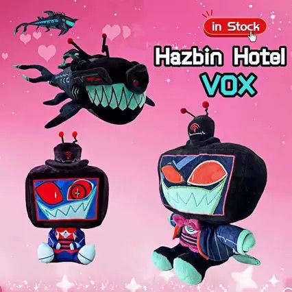 Anime Merchandise Plush Toys - NA STANIE NOWE Pluszaki Hazbin Hotel