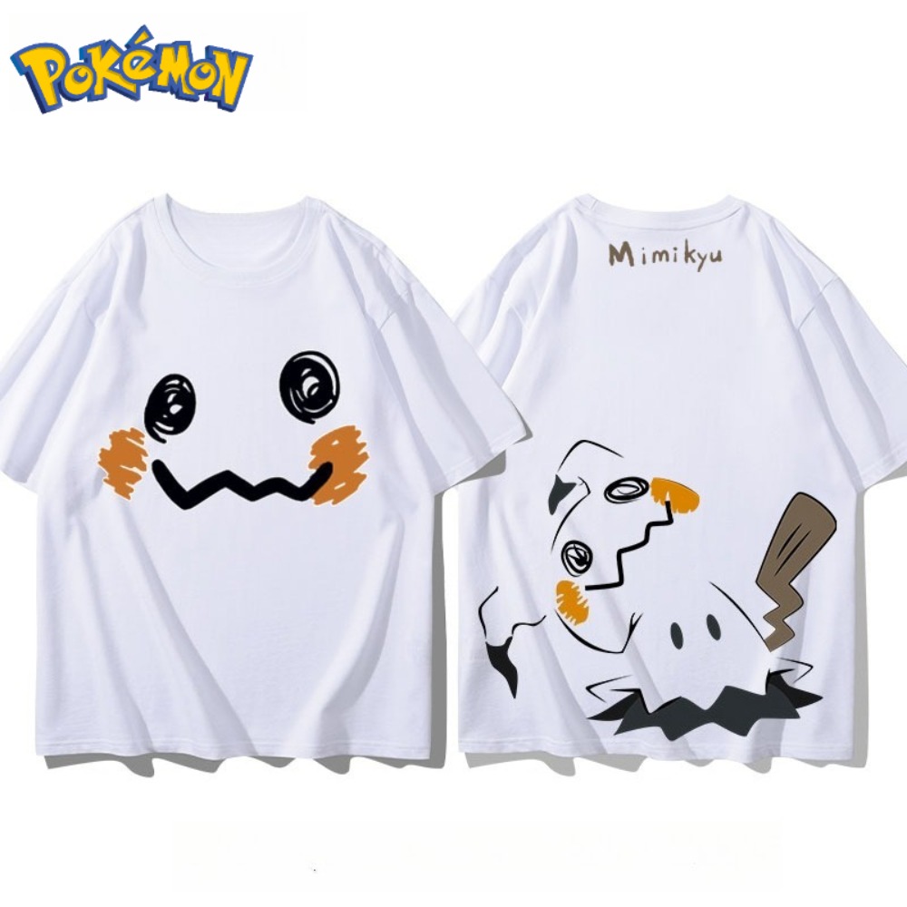 Anime Merchandise Store Japan - Koszulka Pokémon Mimikyu z nadrukiem z