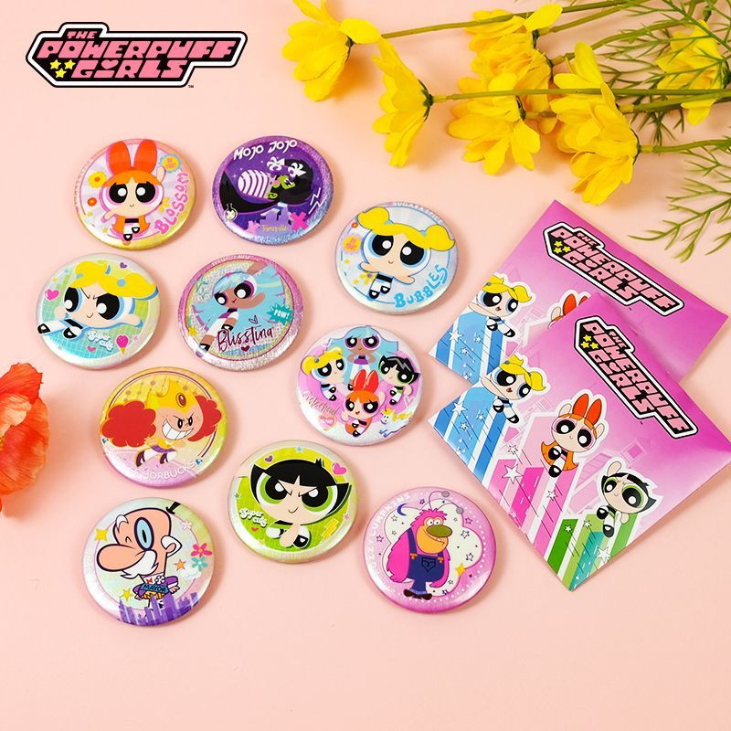 Anime Merchandise Box - Pełne pudełko oficjalnych gadżetów Powerpuff Girls,