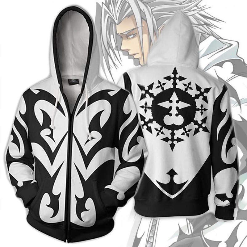 Anime Merchandise Jacket - Bluza z kapturem na zamek z