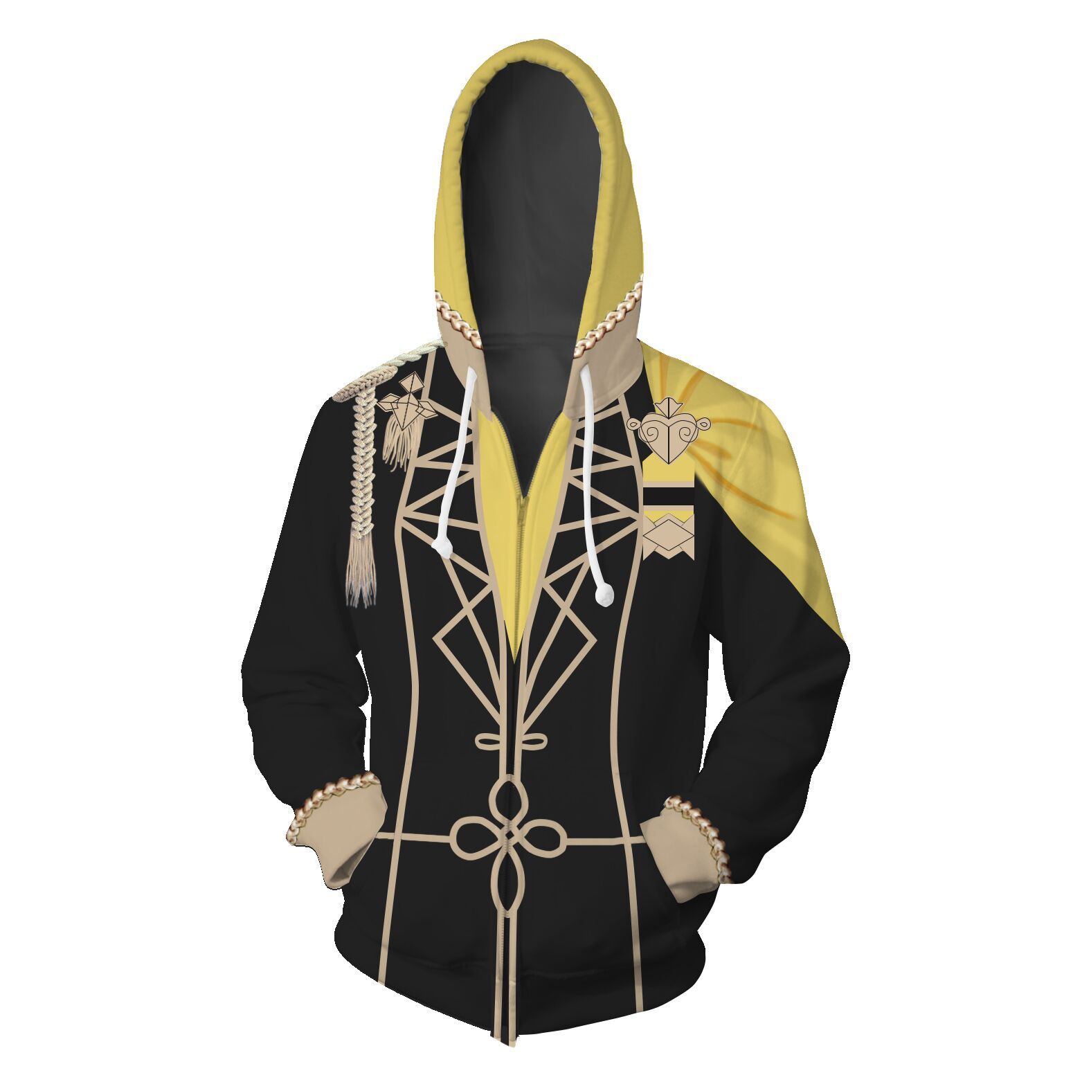 Anime Merchandise Jacket - Bluza z kapturem z nadrukiem cyfrowym