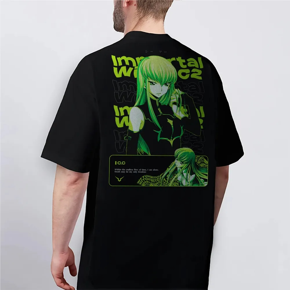 Nowa koszulka Code Geass C.C.  – Anime Merchandise Store Japan recenzja i cena