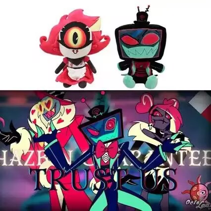 NA STANIE NOWE Pluszaki Hazbin – Anime Merchandise Plush Toys recenzja i cena