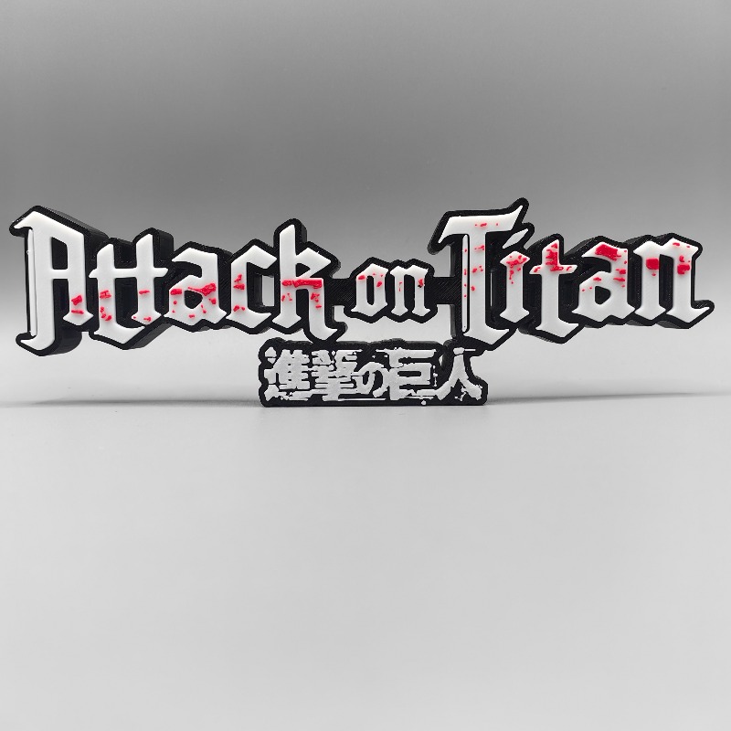 Logo Anime Atak Tytanów, Pismo – Anime Merchandise Logo recenzja i cena