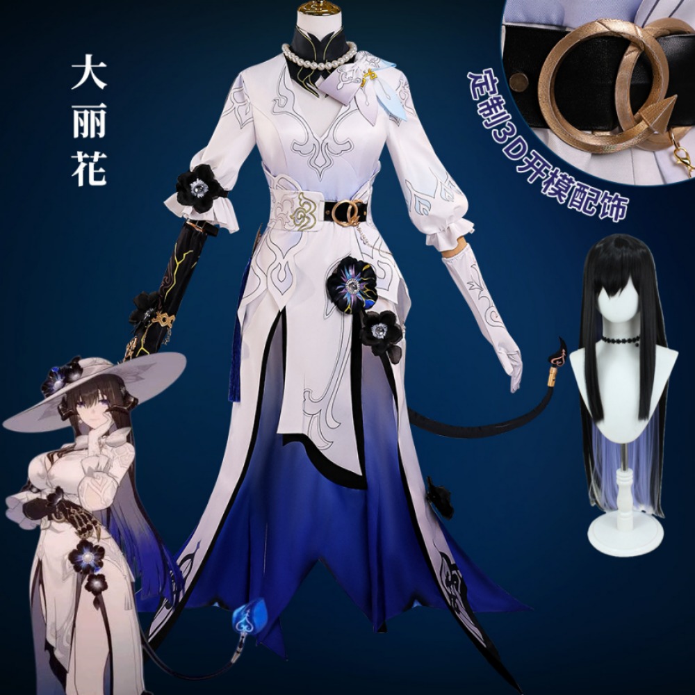 Kostium Cosplay Honkai: Star R – Cosplay Wig Colored recenzja i cena