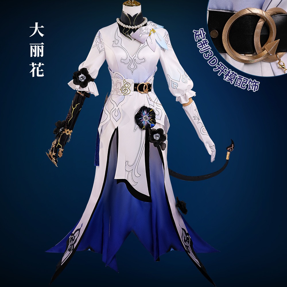Kostium Cosplay Honkai: Star R – Cosplay Wig Colored recenzja i cena