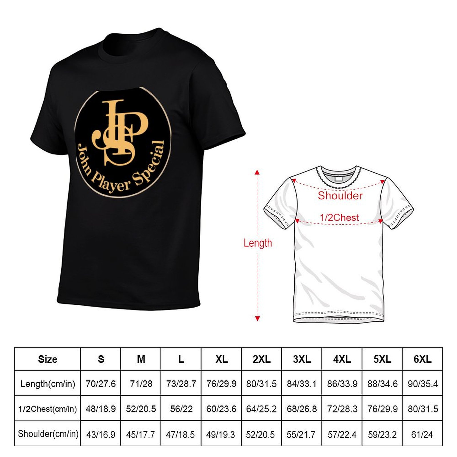 Bestseller - Koszulka JPS John – Anime Merchandise Logo recenzja i cena